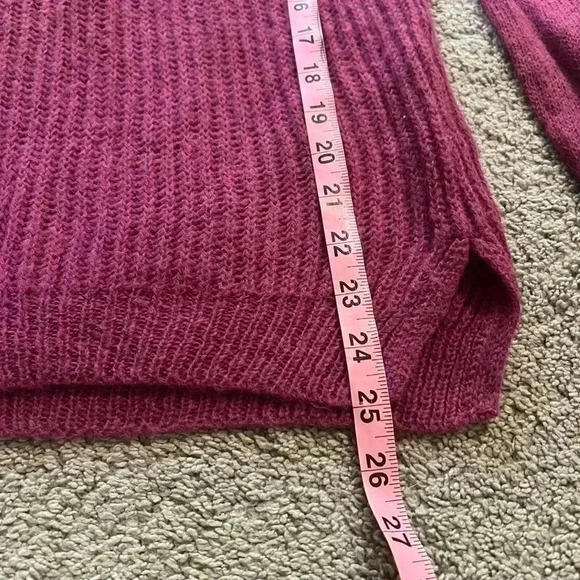 Ella moss size S women’s knit sweater penelope Malaga magenta pink - Picture 9 of 10